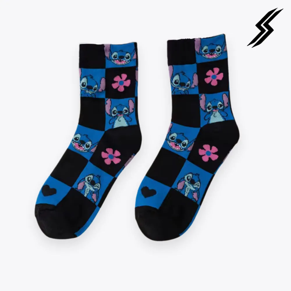 Meias temáticas lilo e stitch