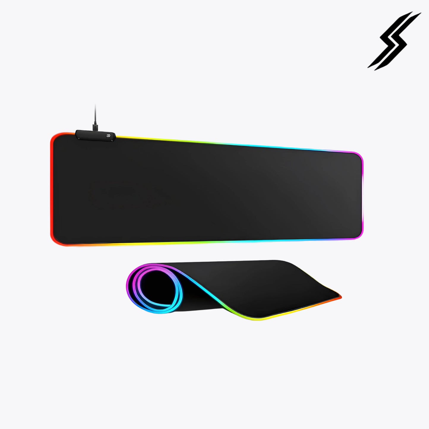 Mousepad gamer com superfície de microfibra