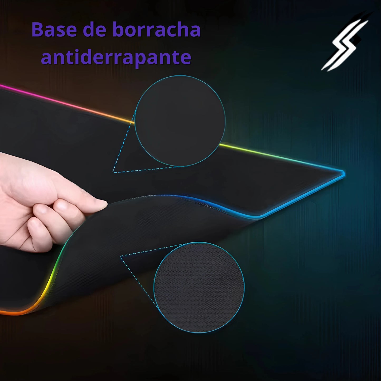 Mousepad gamer com boa durabilidade