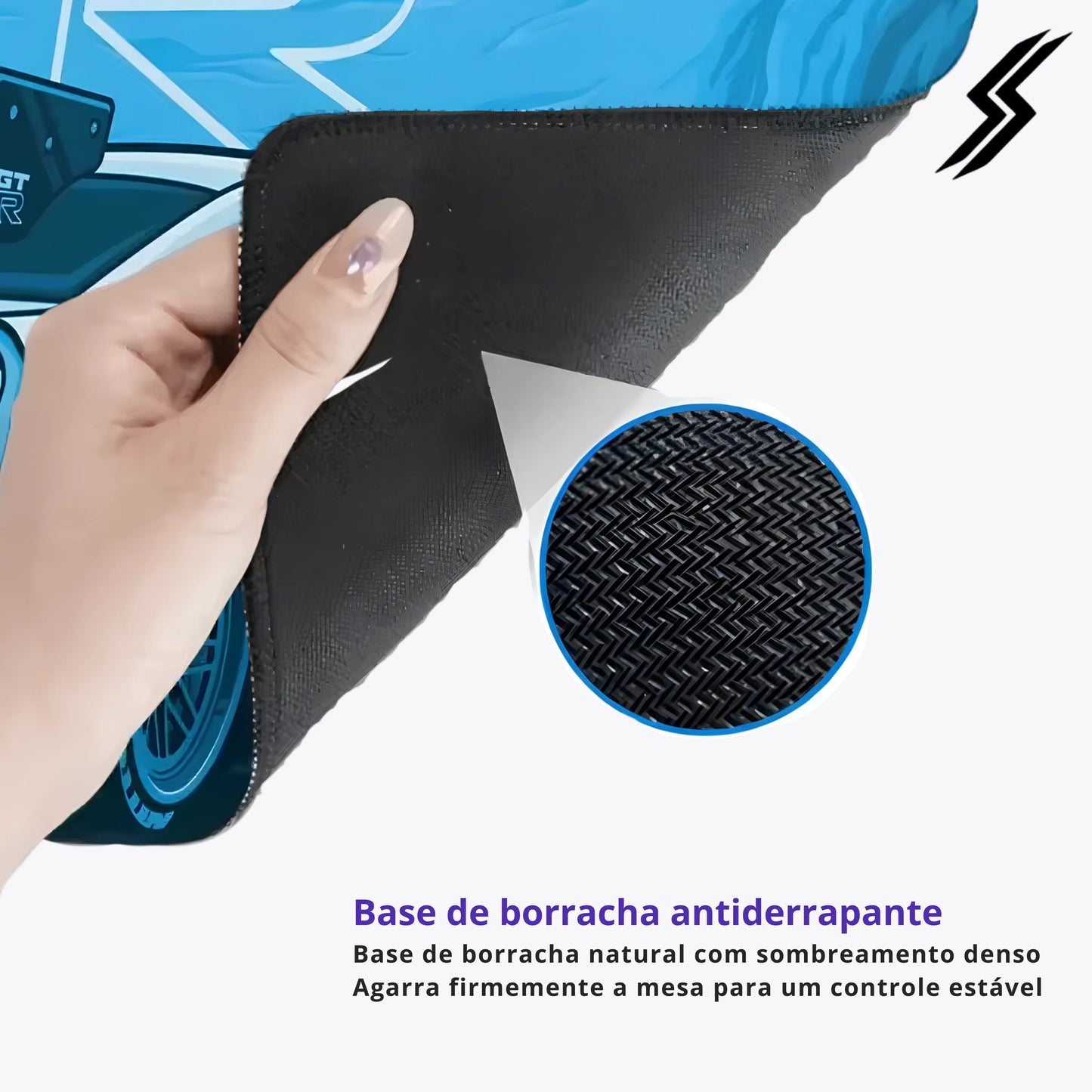 Mousepad antiderrapante