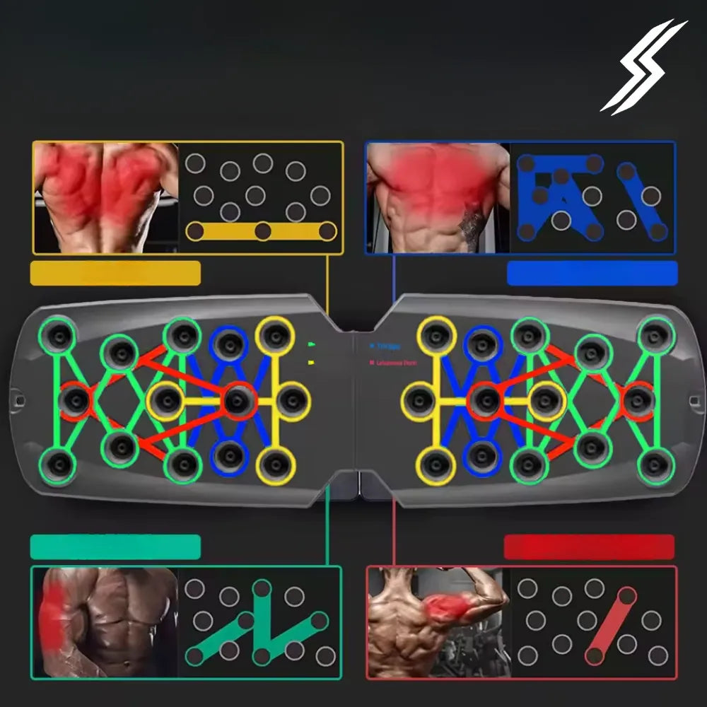 Kit academia portátil completo