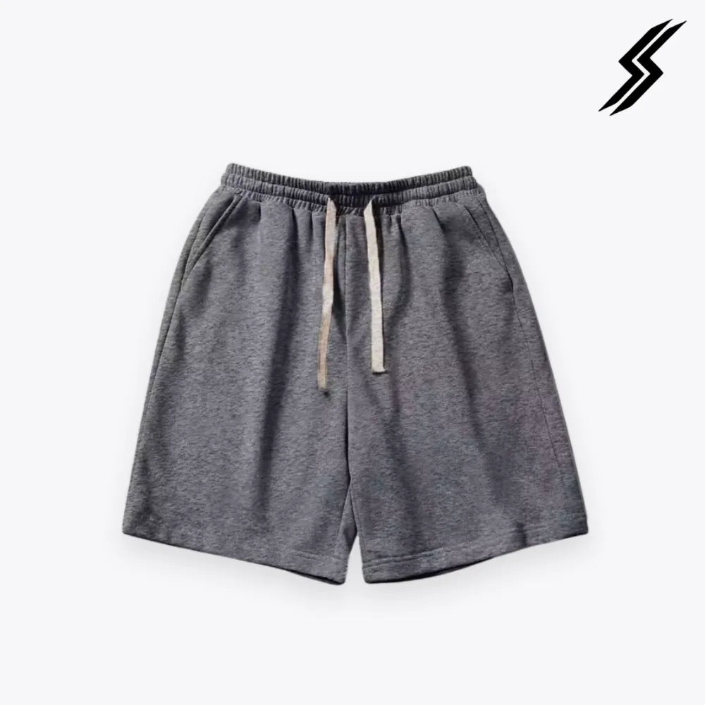 Shorts Moletom Cinza Masculino