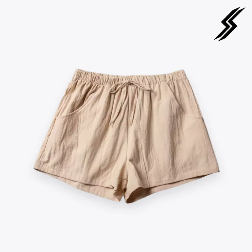 Calção sem estampa feminino
