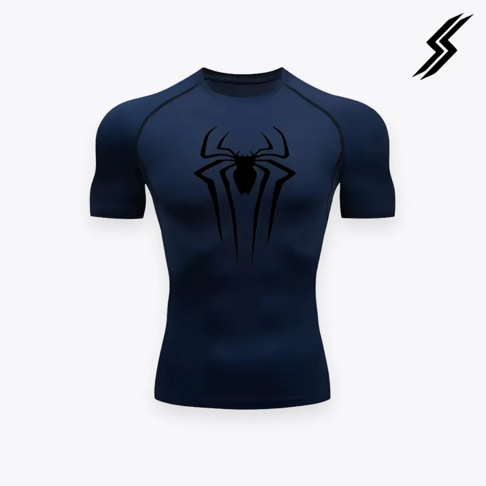 Camiseta compressão homem-aranha