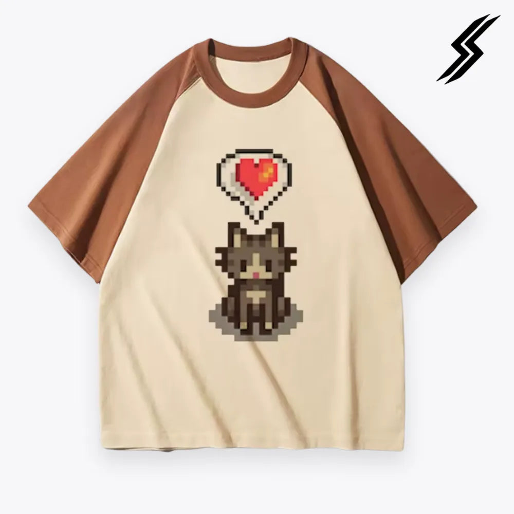 Camiseta estilo retrô