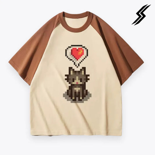 Camiseta estilo retrô