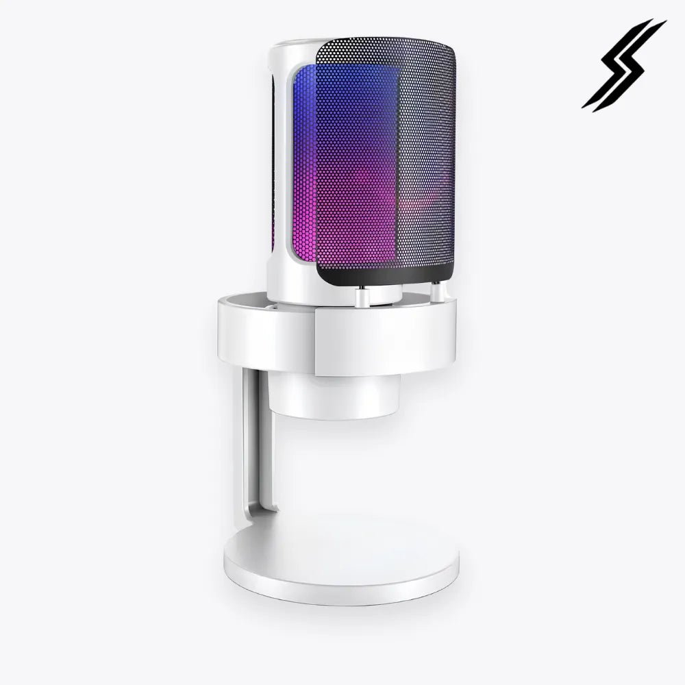 microfone gamer branco