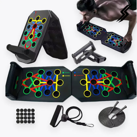 Placa de flexão com Cores