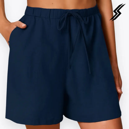 Shorts de tecido leve
