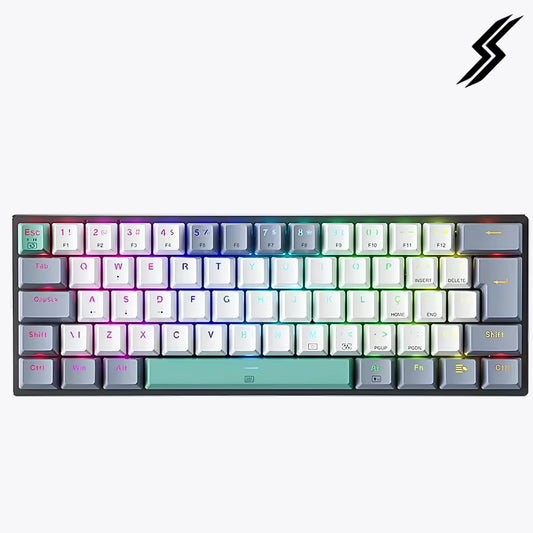 Teclado gamer mecânico