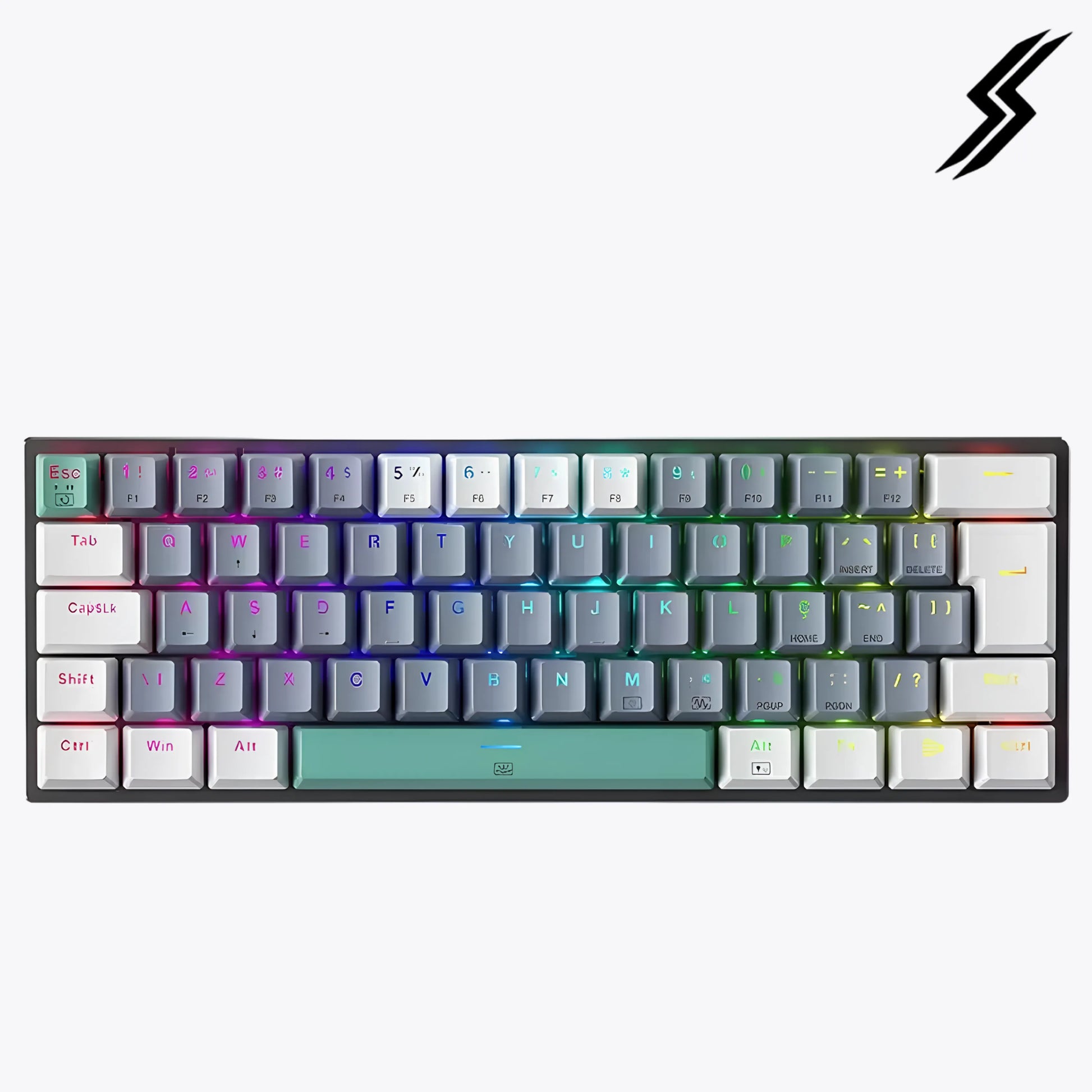 Teclado gamer ergonômico
