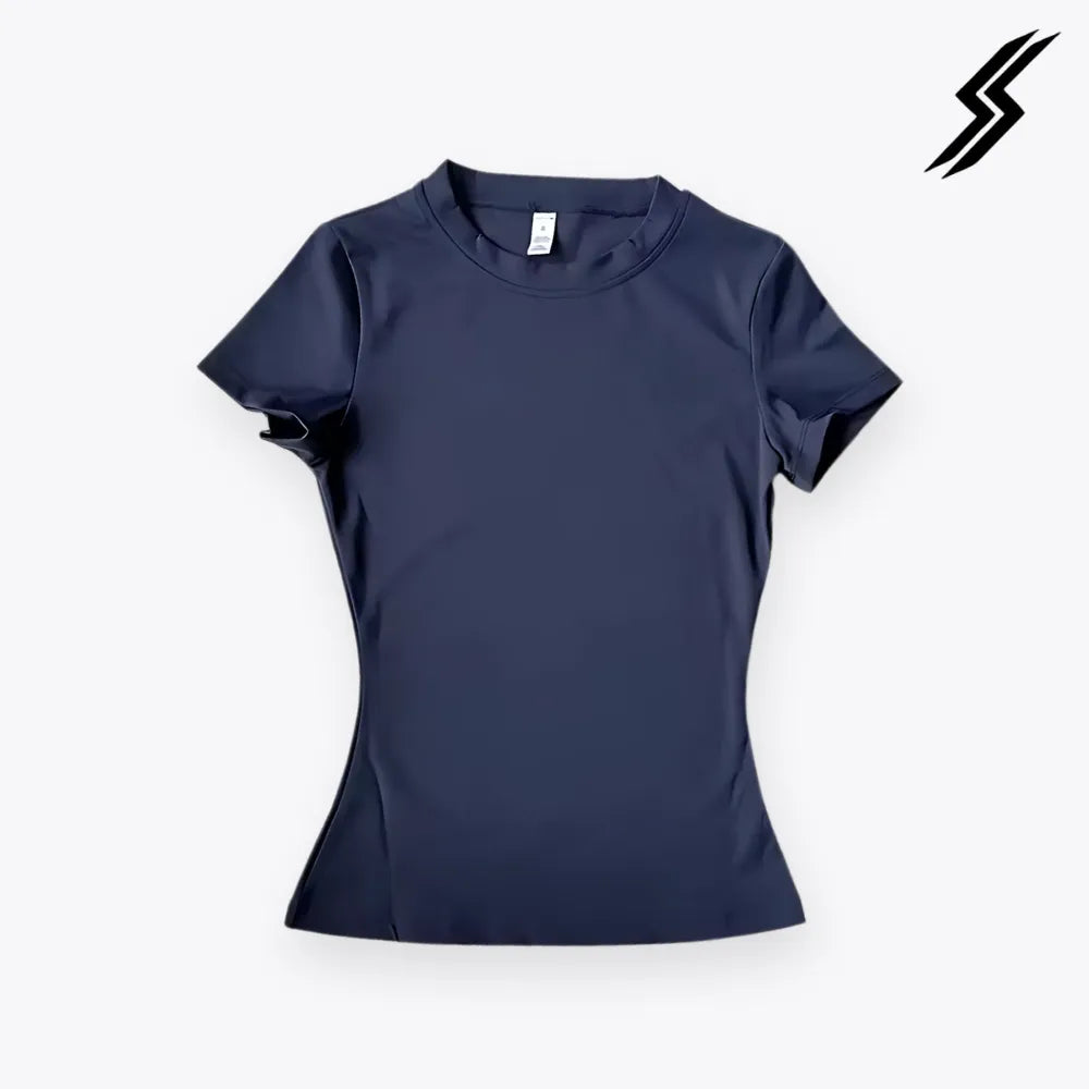 Camiseta feminina de treino