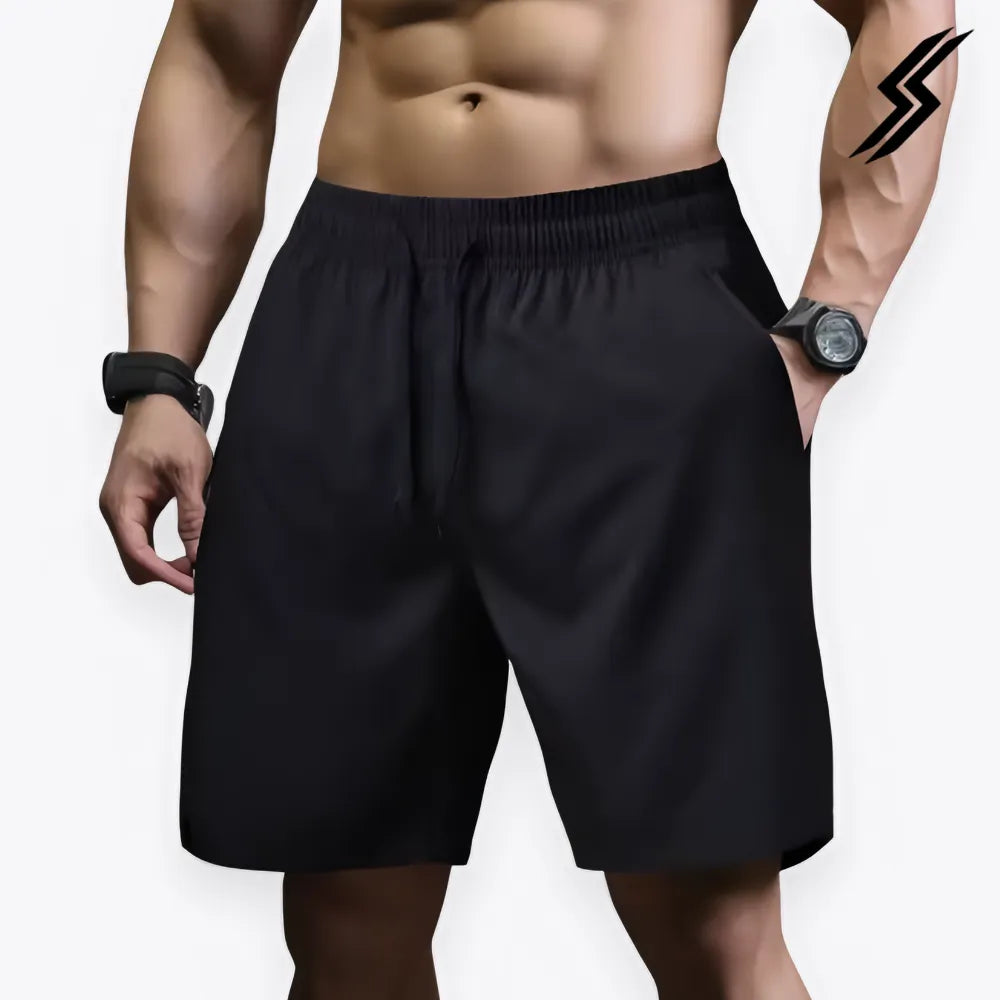 short masculino academia preto